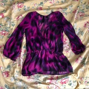 ModCloth Petticoat Alley Peplum Top